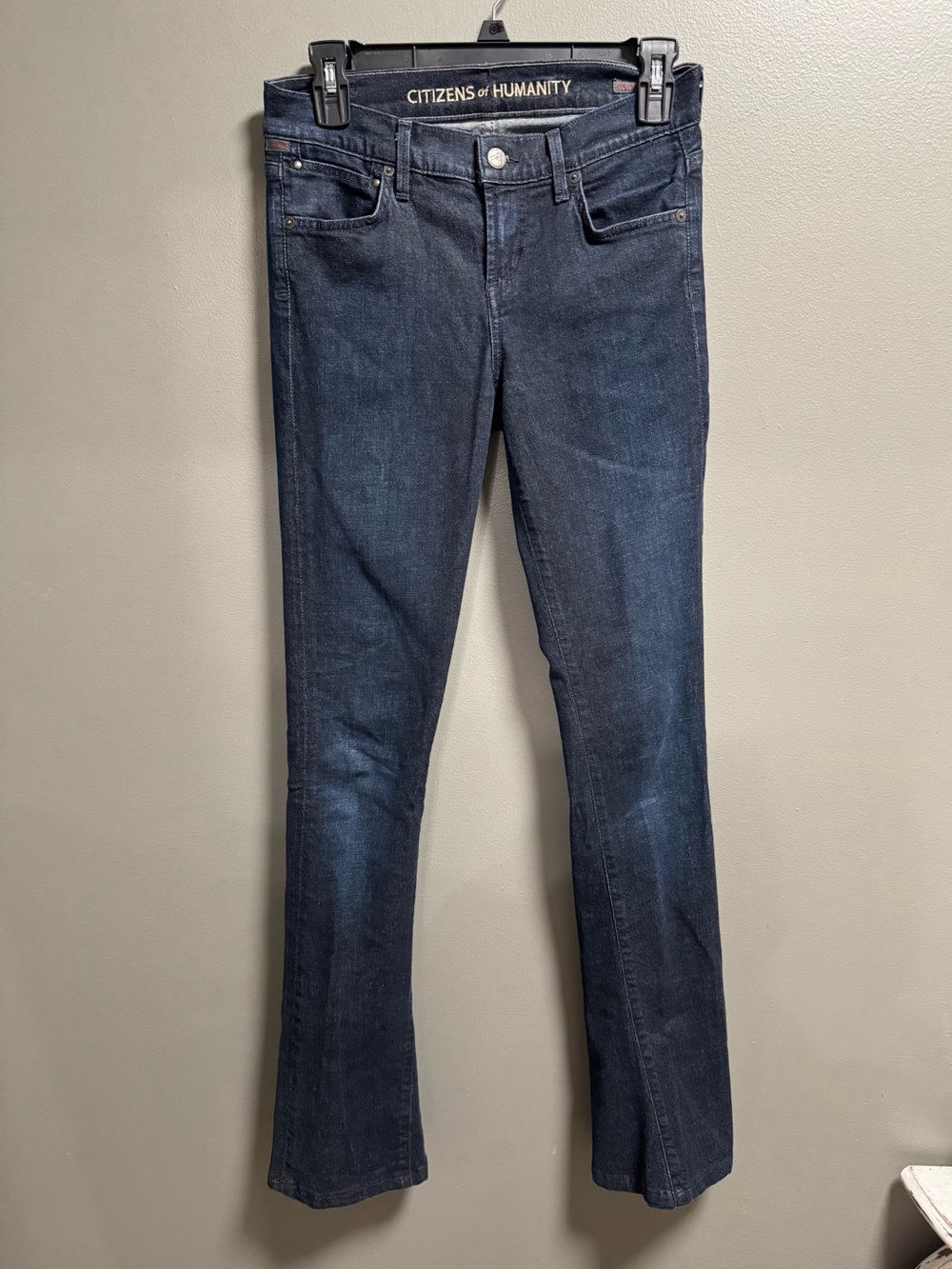 Citizens Of Humanity Women’s Dark Blue Bootcut Flare Slim Morrison Jeans Size 26